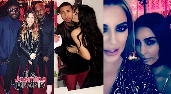 Inside Kris Jenner’s Epic Christmas Eve Bash: Kim, Kanye, John Legend, Tyga Attend + Rob Kardashian & Blac Chyna M.I.A. [Photos]