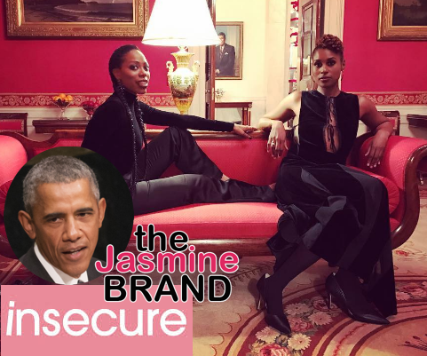 President Obama Watches “Insecure” + Issa Rae, Yvonne Orji Visit White House [Photos]