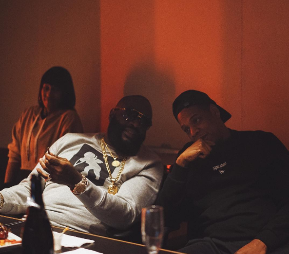 Jay Z Hits the Studio With Rick Ross