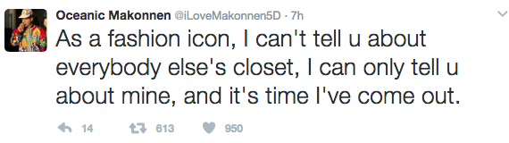 Rapper iLoveMakonnen: I'm gay. 