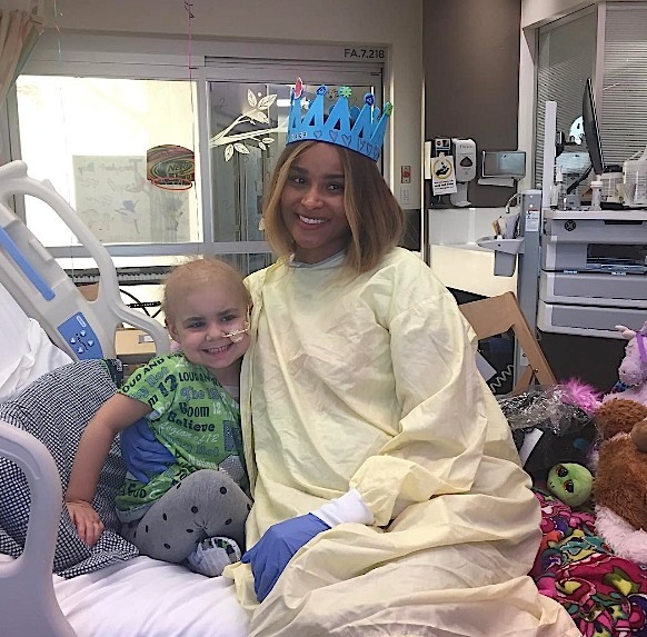 Ciara's Glam Squad Provides Make Overs At Seattle Children's Hospital