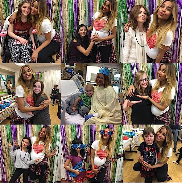 Ciara's Glam Squad Provides Make Overs At Seattle Children's Hospital