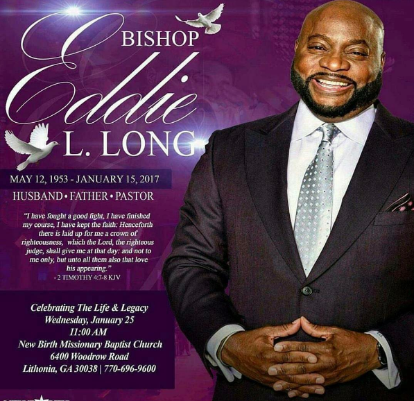 Bishop Eddie Long Laid To Rest With 6 Hour Funeral [Photos]