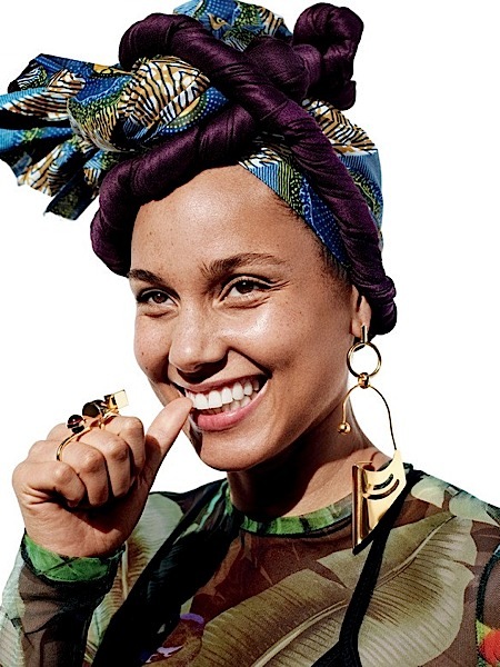 Alicia Keys Doesn’t Agree With Social Norms: Let a boy paint his nails!