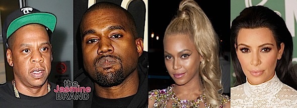 Beyoncé & Jay-Z Allegedly Cut Ties w/ Kanye & Kim Kardashian