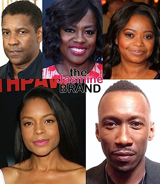 Denzel Washington, Mahershala Ali, Viola Davis, Octavia Spencer, Naomie Harris Snag Oscar Nominations: See Complete List