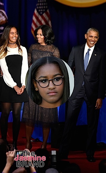 Where Was Sasha Obama During Father’s Farewell? White House Explains