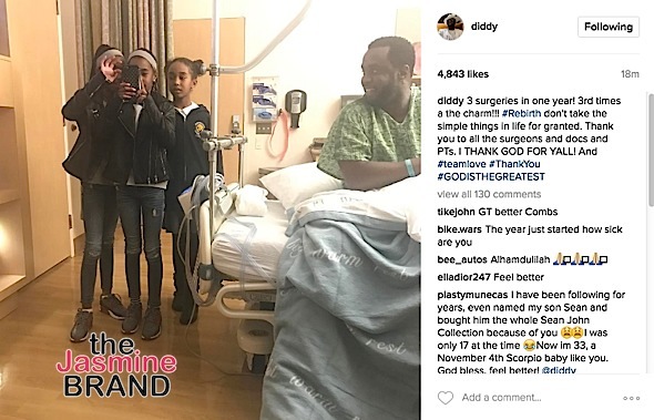 Sean 'Diddy' Combs Has Third Surgery In One Year