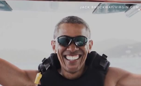 An Unbothered Obama Is Kitesurfing, Amidst Trump’s Controversial Presidency