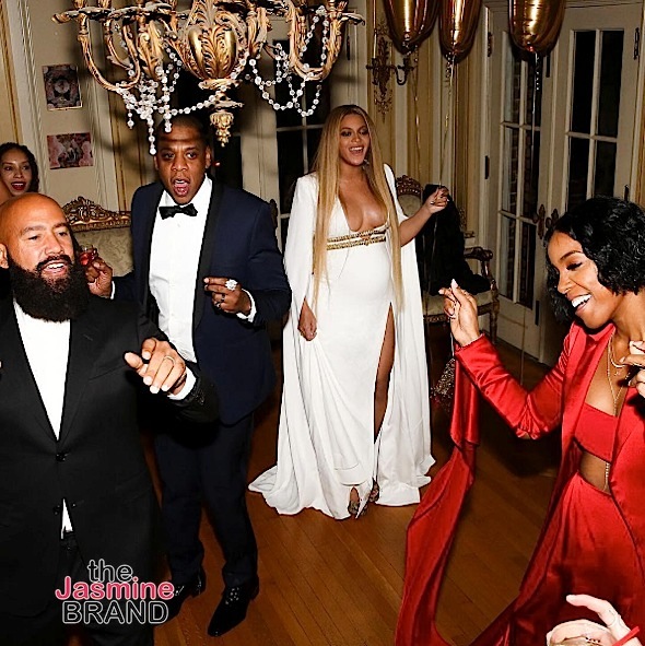 Beyonce, Jay Z & Kelly Rowland Party At Solange’s Post Grammy Bash [Photos]