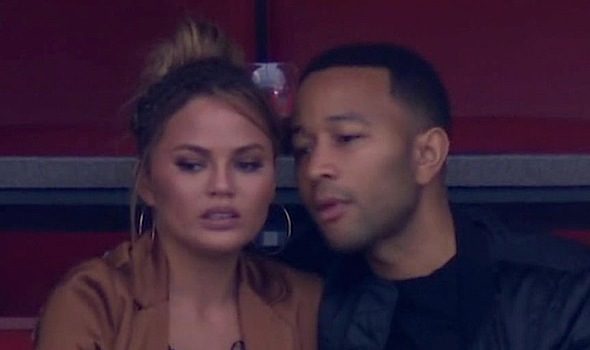 Yikes! Chrissy Teigen’s Nipple Exposed During Super Bowl [Photo]