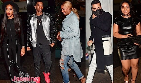 French Montana, Nene Leakes, Justin Combs, Mechelle Epps, Jussie Smollett, Malaysia Pargo In Beverly Hills [Photos]