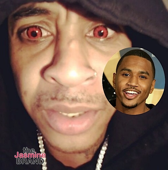 Orlando Brown Insists Trey Songz Is Gay: He’s a f@g! [VIDEO]