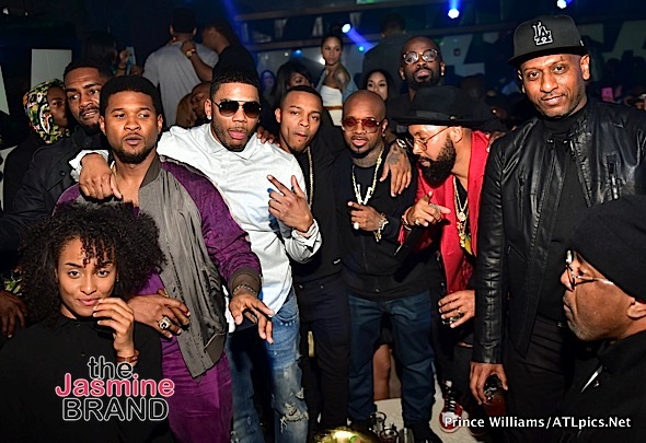 Jermaine Dupri, Keke Palmer, Jim Jones, Bow Wow, Usher Party in ATL [Photos]