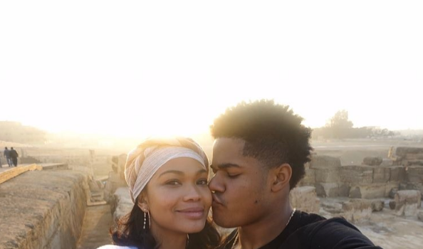 Chanel Iman & NFL’er Boyfriend Sterling Shepard Invade Egypt [Photos]