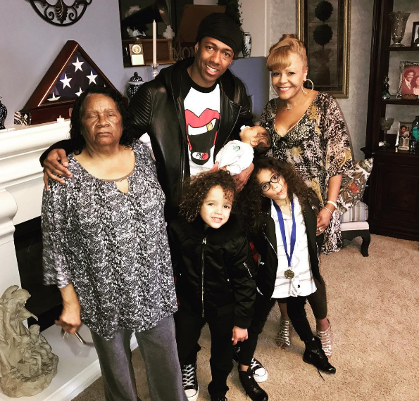 Nick Cannon Debuts Newborn Son, Golden [Photos]