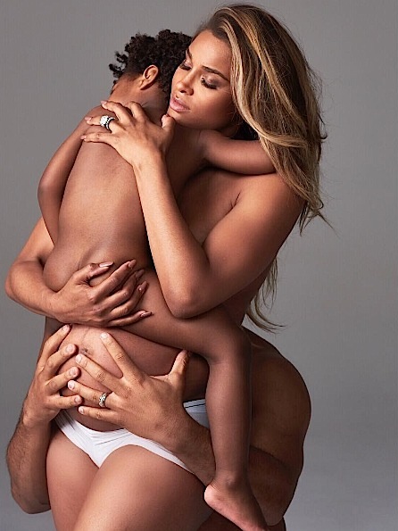 Ciara’s Nude Maternity Shoot Both Praised & Criticized [Photos]