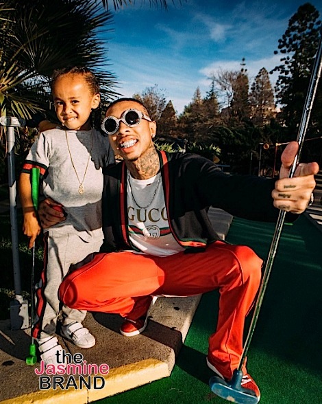 Tyga Says 4-Year-Old Is Spoiled: He likes women, cars & jewelry.