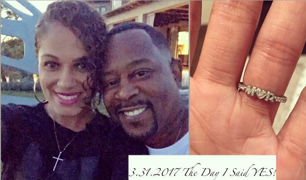 Martin Lawrence Proposed With $500,000 Engagement Ring! [VIDEO]