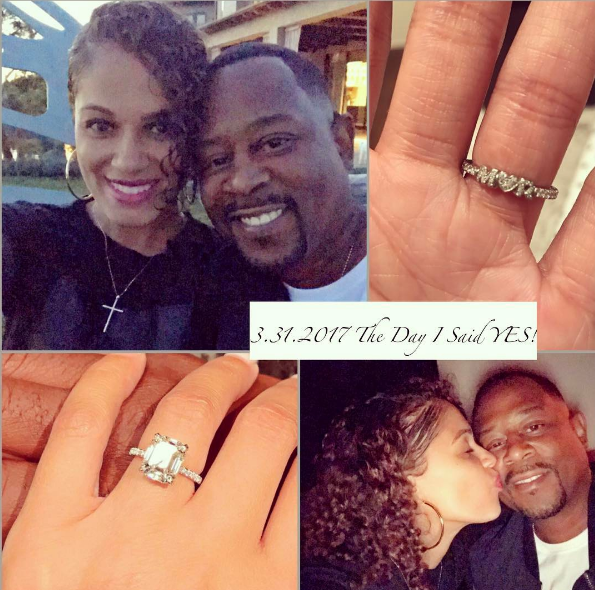 Martin Lawrence Proposed With $500,000 Engagement Ring! [VIDEO]