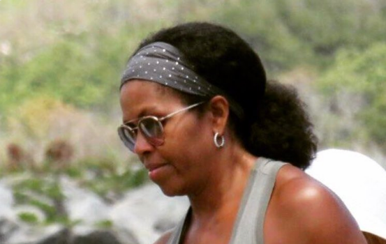 Michelle Obama Rocks Natural Hair [Photo]