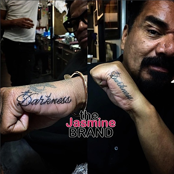 George Lopez and DL Hughley Get Charlie Murphy Darkness Tribute Tattoos  PHOTOS  VIDEO