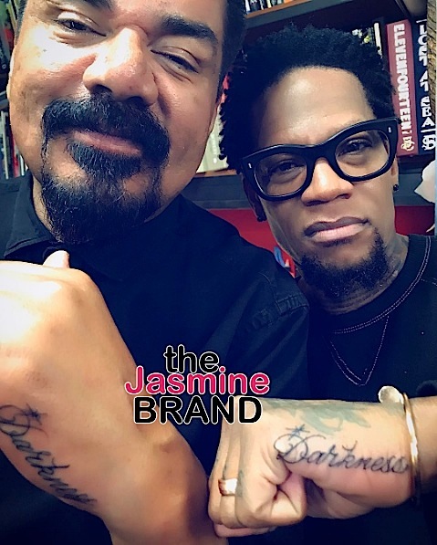 DL Hughley & George Lopez Get Charlie Murphy Tattoos [Photos]