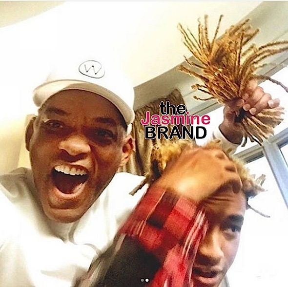 Jaden Smith Chops Blonde Locks For New Movie, Will Smith Celebrates