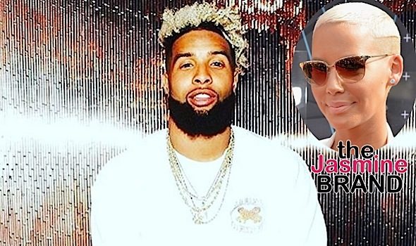 Amber Rose Is 150 % Sure Odell Beckham Is NOT Gay