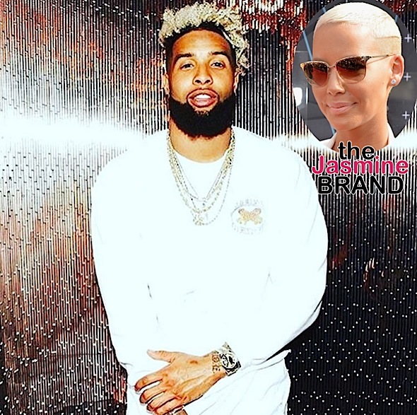 Amber Rose Is 150 % Sure Odell Beckham Is NOT Gay