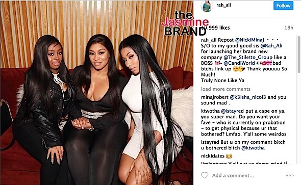 Remy Ma's Ex-Friend, Rah Ali, Explains Nicki Minaj Alliance