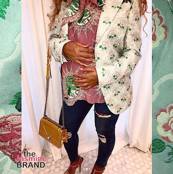 Beyonce's Haute Maternity Fashion: Topshop, Gucci & Dior