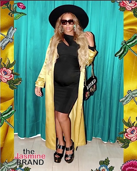 Beyonce Rocks Gucci, Stella McCartney & Pregnancy Glow [Photos ...