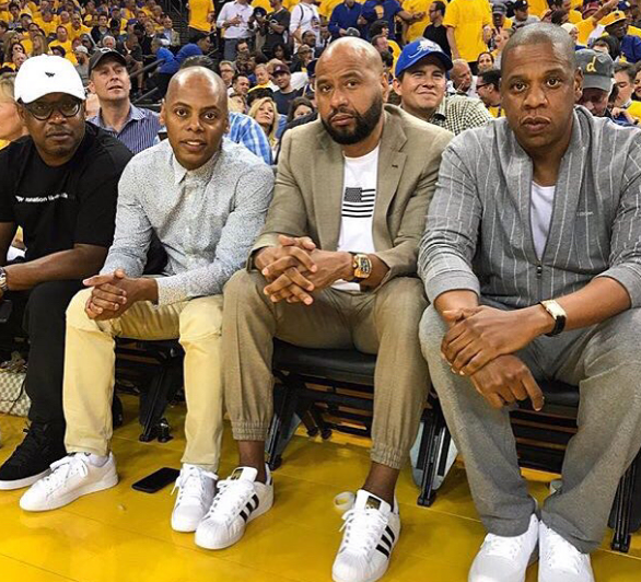 Rihanna, Kevin Hart, Jay Z Spotted At NBA Finals Game [Photos]