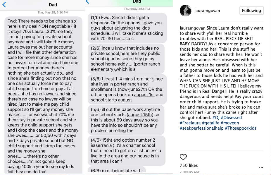 LAURA GOVAN ACCUSES GILBERT ARENAS OF NOT SEEING HIS KIDS FOR 8 MONTHS  AFTER HE SAID THIS