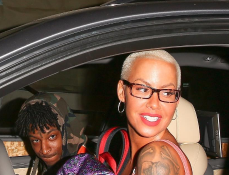 Amber Rose & 21 Savage Dating For Almost A Month [Photos]