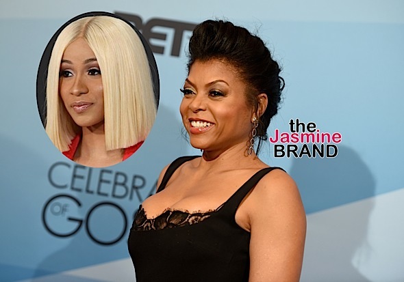 Taraji P. Henson Kills Her Impersonation of Cardi B! [VIDEO]