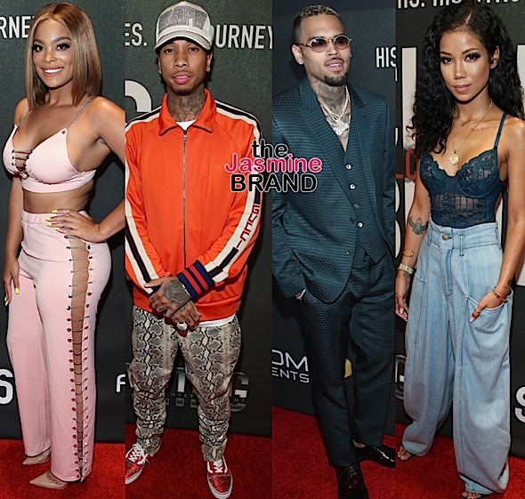 “Chris Brown: Welcome To My Life” Premiere: Diddy, Terrence J, Big Boy, Mehgan James, Tyga, Jhene Aiko