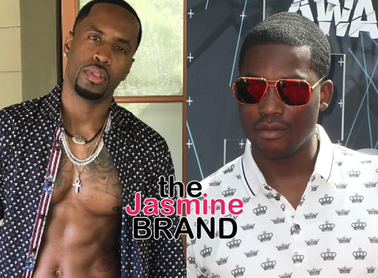 Meek Mill’s Friends Jump Nicki Minaj’s Ex Safaree