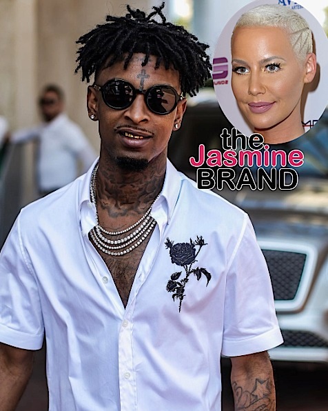 Amber Rose Reacts to 21 Savage Split Reports