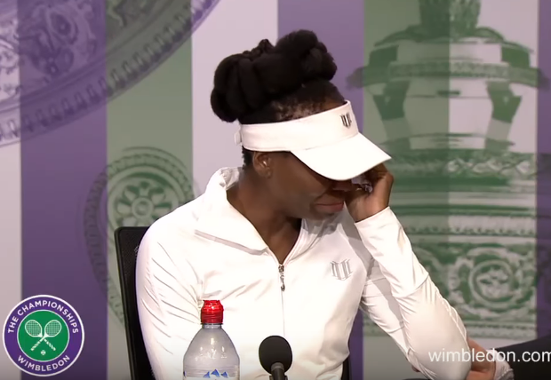 Venus Williams Cries When Asked About Fatal Car Accident [VIDEO]