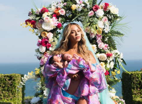 Beyonce Debuts Newborn Twins, Reveals Names [Photo]