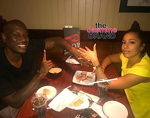 Tyrese & His Wife Relive 1st Date At Red Lobster [Photos]