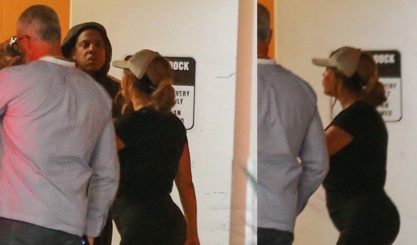Beyonce’s Post Pregnancy Workout Begins w/ Jay-Z At Soul Cycle [Photos]