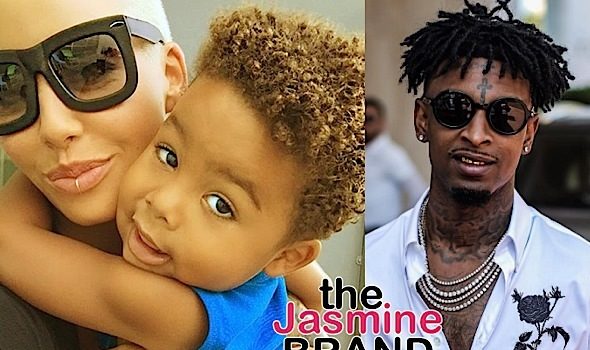 Amber Rose’s Boyfriend 21 Savage: I’m not trying to play step-dad to Wiz Khalifa’s son.