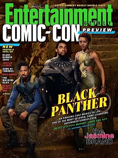 See the "Black Panther" Shoot! Chadwick Boseman, Lupita Nyong'o, Michael B. Jordan, Danai Gurira, Angela Bassett [Photos]