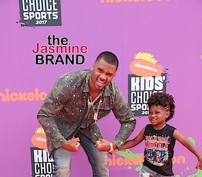 Kids Choice Sports Awards: Lamar Odom, Nick Cannon, Skylar Diggins, Brandon Jennings, Russell Wilson & Stepson Future [Photos]