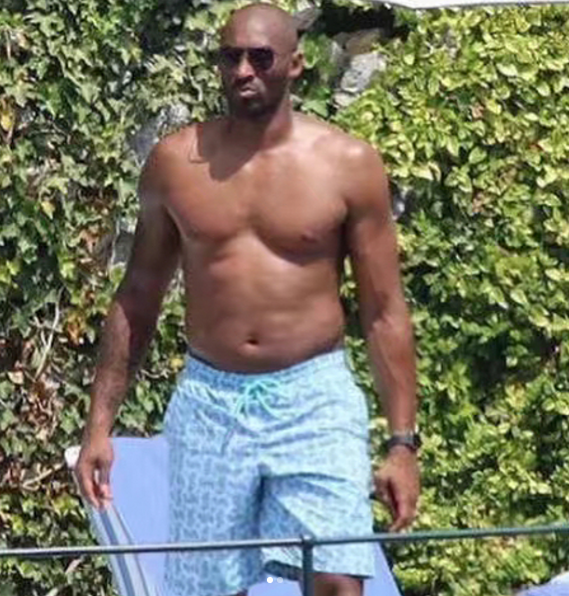 #MambaThick! Kobe Bryant Reveals His ‘Dad Bod’, Promises To Lose Weight [Photos]