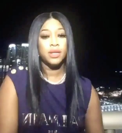 Rapper Trina Curses Out Aspiring Rapper: Y'all hoes gonna respect my motherf*cking name!