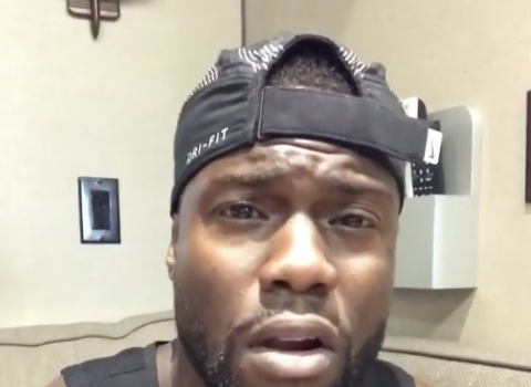 Kevin Hart – Photo Emerges Of Him Being Kissed By Female Fan: Sh*t Is Sad